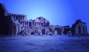 Roman site in Libya